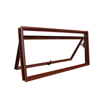 Grade Customization 2047 Aluminum Awning Double Glazed Window Design in Grille Colors