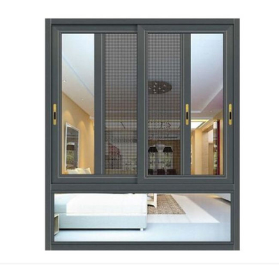 Aluminium Sliding Doors and Windows for Residential Buildings Horizontal Opening