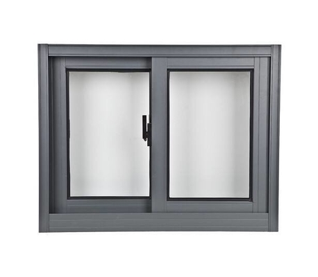 Sliding Opening Aluminum Hurricane Impact Window with Stainless Steel Screen Netting