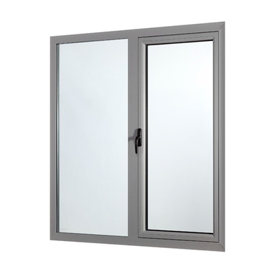 Single Glass Clean Slim Slider Window with Stainless Steel Screen Netting Material
