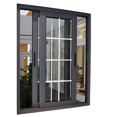 Custom Size Aluminum Sliding Window with Hurricane Impact and Double Glass from Chinese