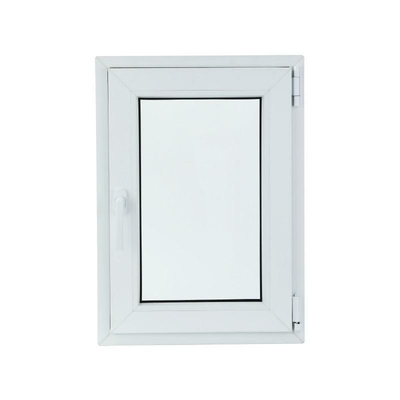Soundproof Insulated UPVC Glass Casement Windows Design with Chinese Top Hardware