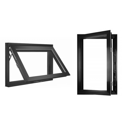 Hurricane Impact Aluminum Tilt and Turn Windows for School/Home Office