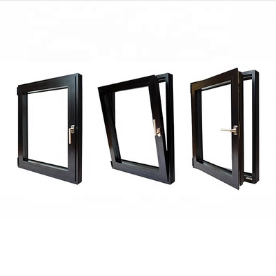 Hurricane Impact Aluminum Tilt and Turn Windows for School/Home Office