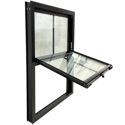 American Style Thermal Break Aluminum Window 2X2 Meters with Aluminum Alloy Frame