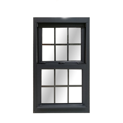 American Style Thermal Break Aluminum Window 2X2 Meters with Aluminum Alloy Frame