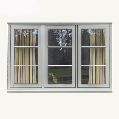 Modern House Window Aluminum Impact Resistant Casement Window with Sound Proof Feature