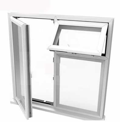 Modern House Window Aluminum Impact Resistant Casement Window with Sound Proof Feature