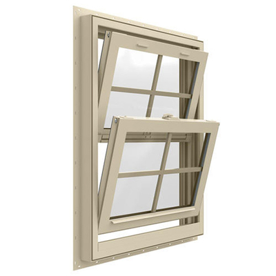 Double Hung Replacement Aluminum Double Glazed Windows with VERTICAL Opening Pattern