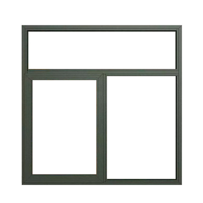 Arch House Aluminum Alloy Glass Sliding Window with Magnetic Screen and Mosquito Net