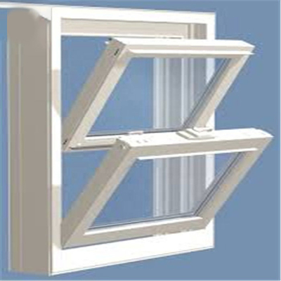 White Magnetic Screen Double Hung Sash Windows for School Renovation Project Construction