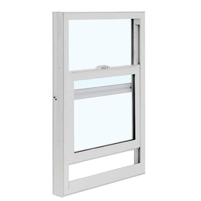White Magnetic Screen Double Hung Sash Windows for School Renovation Project Construction