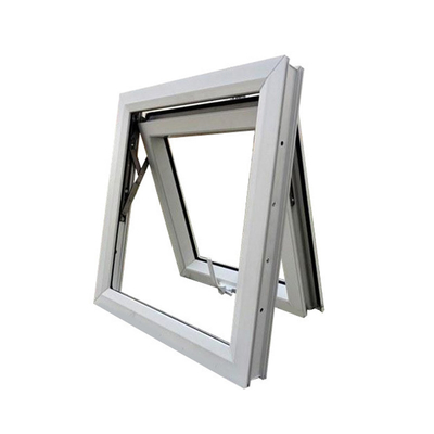 Grade Customization 2047 Aluminum Awning Double Glazed Window Design in Grille Colors