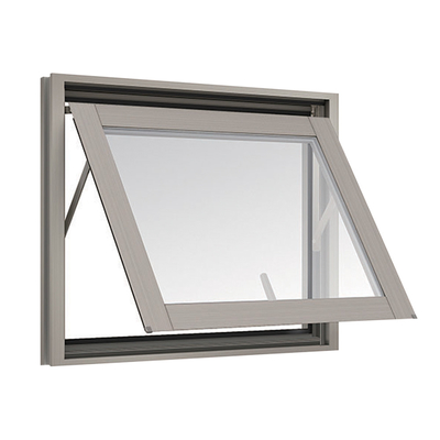 Grade Customization 2047 Aluminum Awning Double Glazed Window Design in Grille Colors