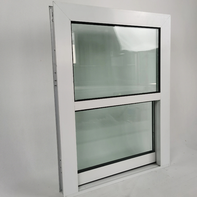 Hurricane Impact Thermal Break Double Hung Sash Aluminum Window with Swing Open Style