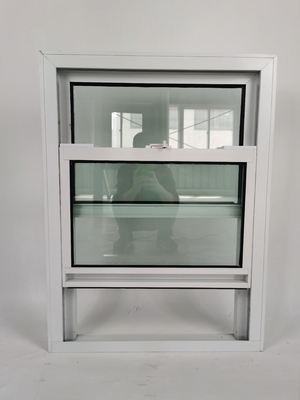 Hurricane Impact Thermal Break Double Hung Sash Aluminum Window with Swing Open Style