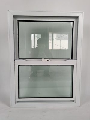 Hurricane Impact Thermal Break Double Hung Sash Aluminum Window with Swing Open Style