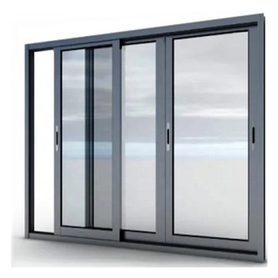 Stainless Steel Screen Netting Aluminum Sliding Window Frame with Good