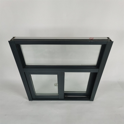 Heat Insulation Aluminum Sliding Windows for House Horizontal Opening Pattern