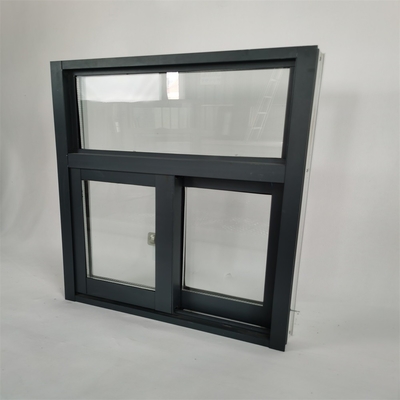 Heat Insulation Aluminum Sliding Windows for House Horizontal Opening Pattern