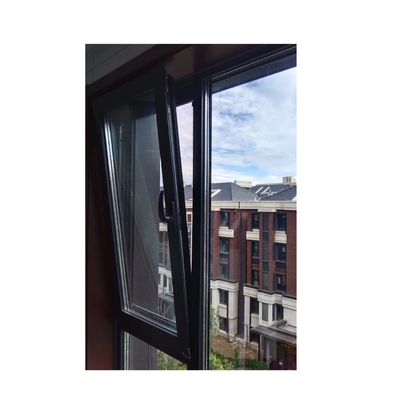 Outdoor Vertical Awning Hurricane Aluminium Window with Heat Insulation Technology