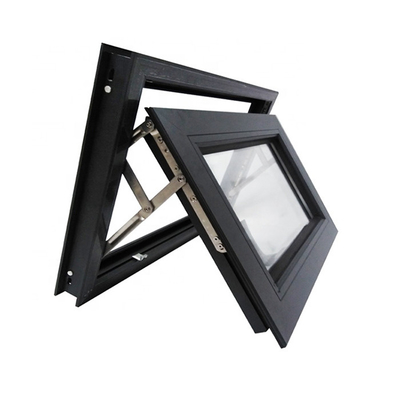 Outdoor Vertical Awning Hurricane Aluminium Window with Heat Insulation Technology