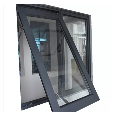 Outdoor Vertical Awning Hurricane Aluminium Window with Heat Insulation Technology