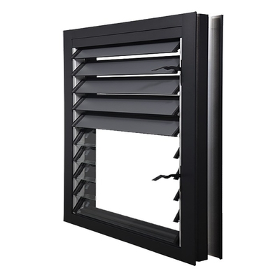 Custom Aluminium Louvers Windows with Smart Control System and Sunproof Function