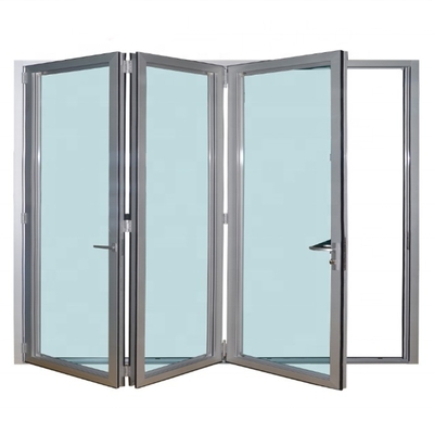 Retractable Aluminum Alloy Doors And Windows Custom Windows with Stainless Steel Screen