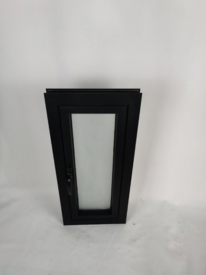 Modern House Window Hurricane Impact Tempered Glass Double Glazed Aluminum Casement Window