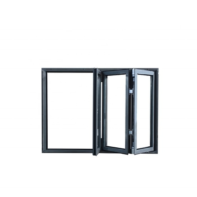 Clear Glass Stacking Trifold Mesh Philippines Aluminum Folding Tinted Fold Out Window