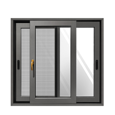 Energy-Saving Aluminum Sliding Window with Heat Insulation and Magnetic Screen Option
