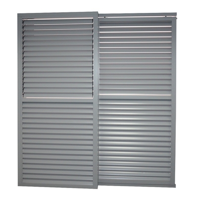 Customized Shape Shutter Proof Glass Sliding Compact Shutter for Interior Windows
