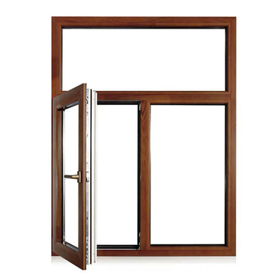 Triple Pane French Arched Aluminium Glazing Thermal Break Hurricane Impact Windows