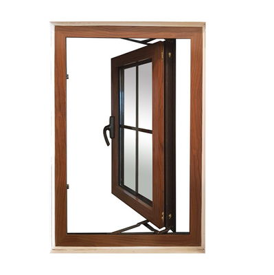 Triple Pane French Arched Aluminium Glazing Thermal Break Hurricane Impact Windows