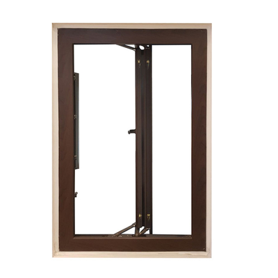 Triple Pane French Arched Aluminium Glazing Thermal Break Hurricane Impact Windows