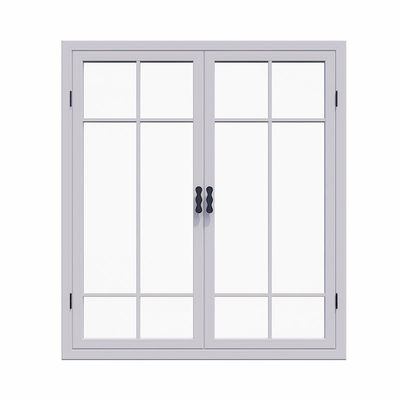 Customized Size Steel Casement Window with Qualified Hardware Upvc Soundproof Vinyl