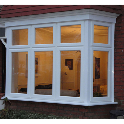 Customized Size Steel Casement Window with Qualified Hardware Upvc Soundproof Vinyl