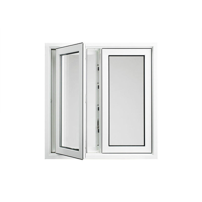 Residential Function Heat Insulation 60 x 48 Aluminum Casement Window for House Building