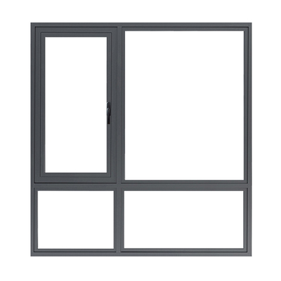 Garage Shed/Villa/Basement/Gym/Wine Cellar Aluminium Casement Windows Design Assembled