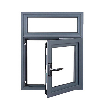 Garage Shed/Villa/Basement/Gym/Wine Cellar Aluminium Casement Windows Design Assembled