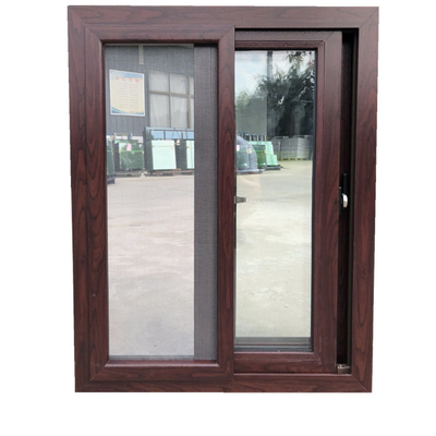 Modern Simple Style Aluminium Sliding Window Curtain with Horizontal Opening Pattern