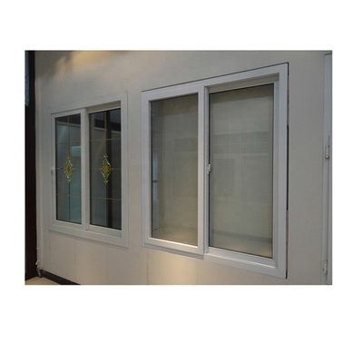 Waterproof Aluminum Sliding Window with Double Glass and Tempering Function
