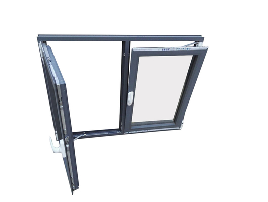 Thermal Broken Casement Windows With Security Mesh Customized For Windproof Function
