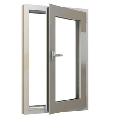 Modern Design Thermal Broken Aluminum Double Glaze Casement Windows with Security Mesh
