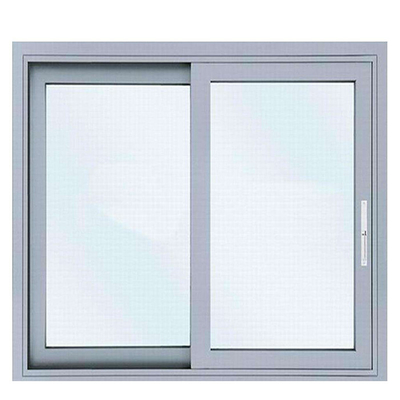 Aluminum Sliding Windows with Triple Glass and Stainless Steel Screen Netting Material