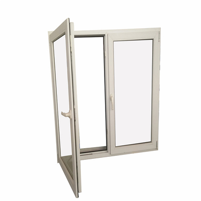 Aluminum Hurricane Impact Windows Casement Black Picture Window Double Glazed Black Steel Windows
