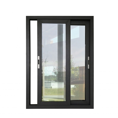 Horizontal Opening Pattern Farmhouse Thermal Break Aluminium Sliding Glass Door Window