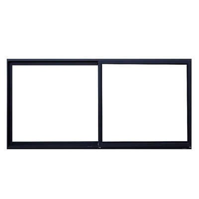 Horizontal Opening Pattern Farmhouse Thermal Break Aluminium Sliding Glass Door Window