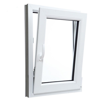 Energy Saving Vinyl Tilt And Turn Window With VERTICAL Opening Pattern From Top